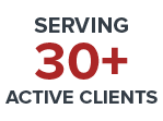 More than 30 Active Clients More than 30 Active Clients