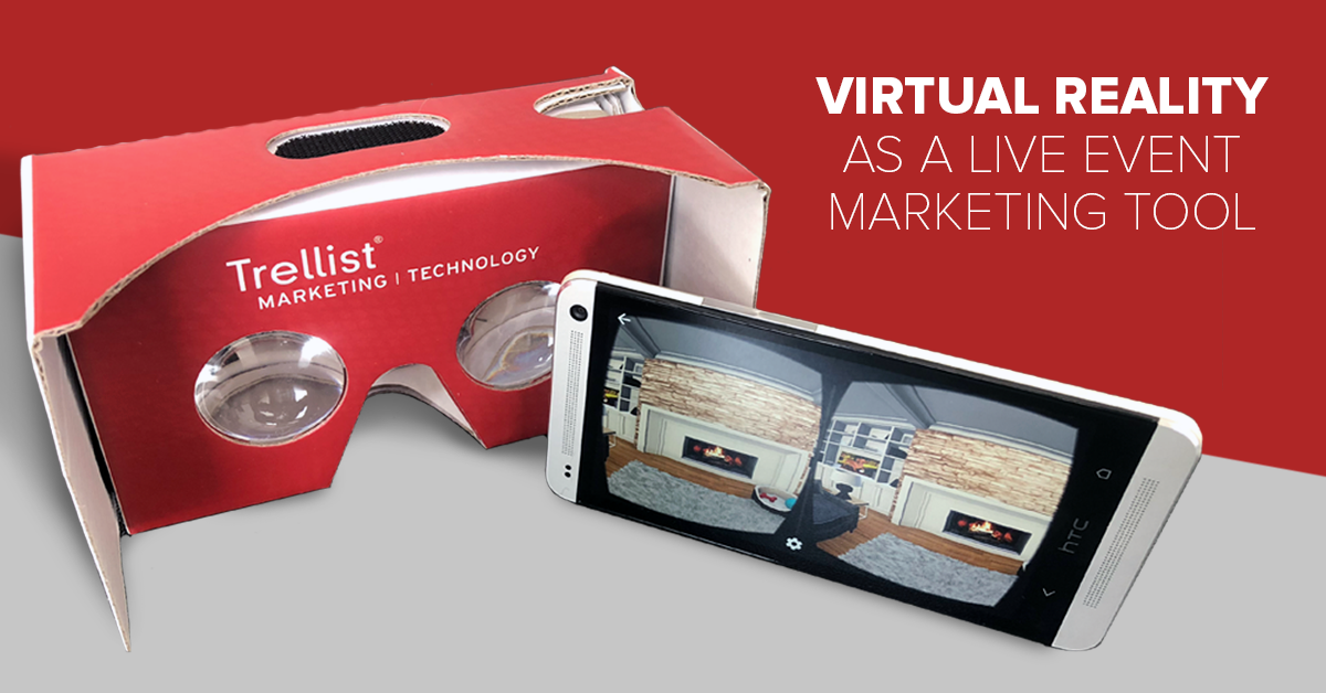 Trellist example of virtual reality as an event marketing tool